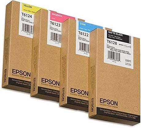 Epson T612 UltraChrome K3 Matte Black Ink Cartridge