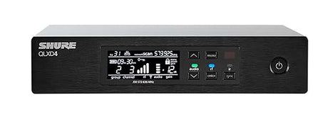 Shure QLXD2/SM58 Handheld Transmitter with SM58 Vocal Mic Capsule - for use with QLX-D Digital Wireless Microphone Systems, Receiver Sold Separately | G50 Band (QLXD2/SM58=-G50) Handheld Transmitter w/ Mic Capsule Only G50 Band (470-534 MHz)