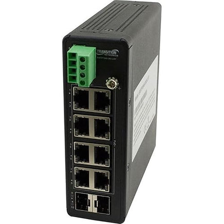 Transition Networks SISTP1040-382-LRT 8-Port Unmanaged 1000Base-X 10/100/1000Base-T Gigabi