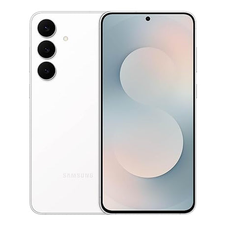 Samsung Galaxy S25 FE Cell Phone (2025), 256GB AI Smartphone, Unlocked Android, Large Display, 4900mAh Battery, High Res-Camera, AI Photo Edits, Durable, US 1 Yr Warranty, White White 256GB Phone Only