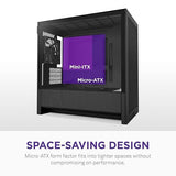 NZXT H3 Flow (2025) Micro-ATX Mid-Tower Case - All Black Color