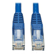 Tripp Lite Cat6 Patch Cable UTP Snagless w/PoE CMR-LP Blue RJ45 M/M 50ft (N201P-050-BL)