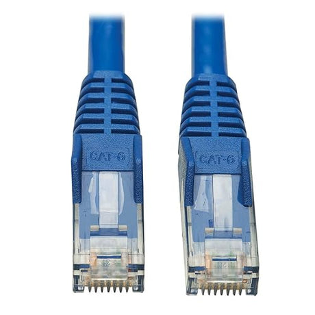 Tripp Lite Cat6 Ethernet Cable, RJ45 M/M Gigabit, Snagless, Molded, UTP, PoE, CMR-LP Patch Cable, 6 ft. Blue (N201P-006-BL)