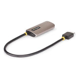 StarTech.com 1ft/30cm HDMI to DisplayPort Adapter Cable, 8K 60Hz, Active HDMI 2.1 to DP 1.4 Video Converter, USB Bus Powered