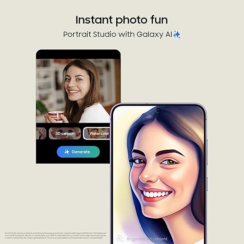 Samsung Galaxy S24 Cell Phone, 128GB AI Smartphone, Unlocked Android, 50MP Camera, Fast Processor, Long Battery Life, AMOLED Display, US Version, 2024, Onyx Black Onyx Black 128GB