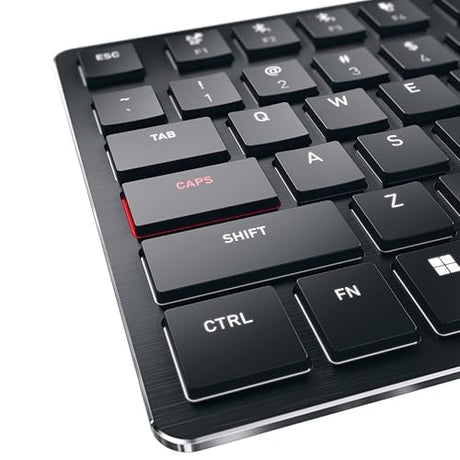 Cherry KW X ULP Ultra Slim Wireless Mechanical Keyboard. Multi Device Function MX Ultra Low Profile Switches.