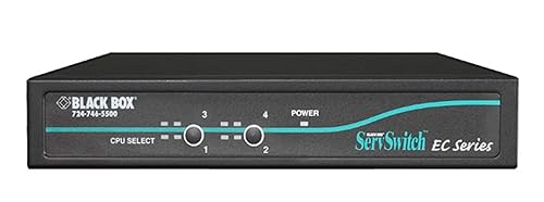 BlackBox KV9204A 4Pt ServSwitch Ec Serie PS2 Fd