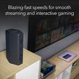 NETGEAR Nighthawk Dual-Band WiFi 7 Router (RS200) – Security Features, BE6500 Wireless Speed (up to 6.5Gbps) - Covers up to 2,500 sq. ft., 80 Devices – 2.5 Gig Internet Port