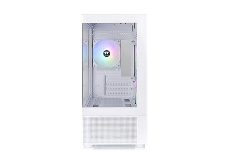 View 170 TG ARGB Snow Micro-ATX Case; 3x120mm ARGB Fans Included; Supports Up to 280mm Radiator; Front & Side Dual Tempered Glass Panel; CA-1Z4-00M6WN-00; 3 Year Warranty