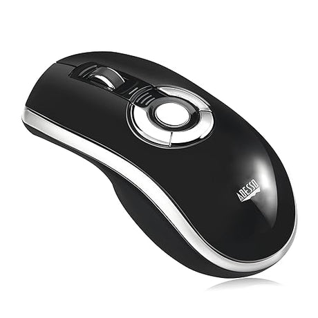 Adesso iMouse P20 Air Mouse Elite Rechargeable Desktop Mouse and Remote Presentation Programable Buttons
