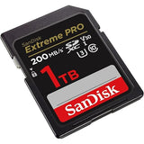 SanDisk Extreme PRO 1TB UHS-I U3 SDXC Memory Card