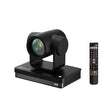 IPEVO VC-Z4K UHD 4K PTZ Camera: 1/2.8 HD CMOS, 12X Optical Zoom, AI AutoTracking, HDMI/USB-C, LAN, PoE. Ideal for Education, Video Conferencing, Church, Live Streaming on YouTube, OBS, Zoom - Black