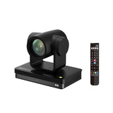 IPEVO VC-Z4K UHD 4K PTZ Camera: 1/2.8 HD CMOS, 12X Optical Zoom, AI AutoTracking, HDMI/USB-C, LAN, PoE. Ideal for Education, Video Conferencing, Church, Live Streaming on YouTube, OBS, Zoom - Black