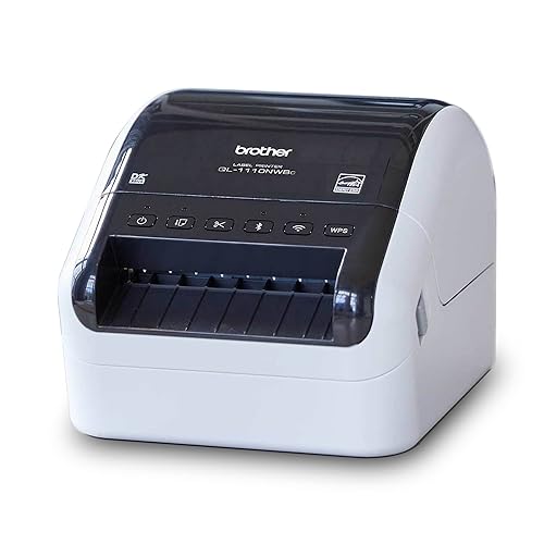 Brother QL1110NWBc Wireless Shipping and Barcode Label Printer