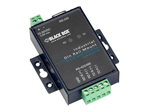 Black Box RS-232 to RS-485/422 - New - Rail-mountable - TAA Compliant