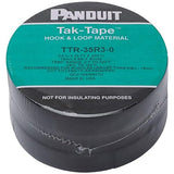 Panduit - TTR-35R3-0 - Panduit Tak-Tape Hook & Loop - Cable tie - 35 ft - Black (Qty per Pack: 3)