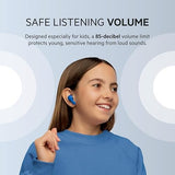 Belkin Soundform Nano - Bluetooth Earbuds for Kids with Built-in Microphone, 24H Battery Life, 85dB Safe Volume Limit - Kids Bluetooth Earbuds for iPhone, iPad, Galaxy & More - Blue
