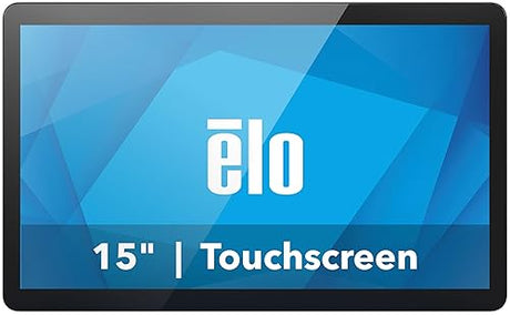 Elo 1504L - 15 Touchscreen Monitor with Anti-Glare Glass - TouchPro PCAP 10 Touch, 1920 x 1080, No Stand, Black 15-inch (No Stand) TouchPro PCAP Anti-Glare