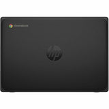 HP Fortis G10 11.6 Touchscreen Chromebook - HD - Intel N-Series N100-4 GB - 32 GB Flash Memory - English Keyboard - Jack Black - Intel Chip - 1366 x 768 - ChromeOS - Intel UHD Graphics - in-Plane S