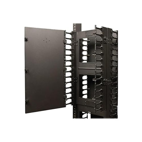 Tripp Lite SRCABLEVRT12 Vertical Cable Manager for Open Frame Rack (Black)