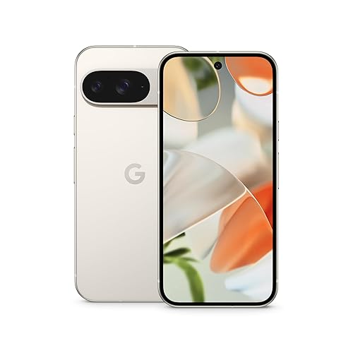 Google Pixel 9 - Unlocked Android Smartphone with Gemini, 24-Hour Battery, Advanced Camera, and 6.3 Actua Display - Porcelain - 128 GB Porcelain 128GB Phone Only