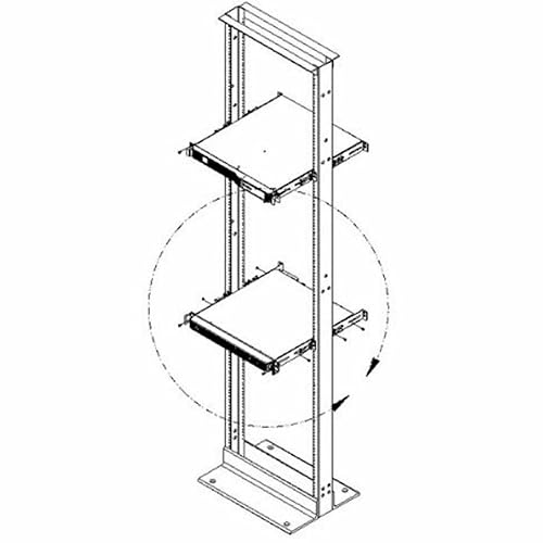 Liebert 2POSTRMKIT1U 1u 2 Post Rack Mount Kit For Perp Use With 1u Psi5 Ups 1u Gxt5 Eb