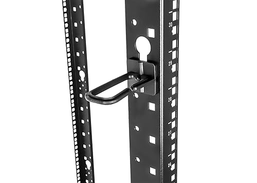 Intellinet 45U 19 4 Post Open Frame Server Wall Mount Rack - Flatpacked, Antistatic Powder Coated Steel – for IT Network Equipment & AV Devices – 3 Yr Mfg Warranty – 716406 45U 4 Post - Flatpacked