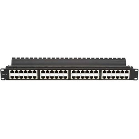 Black Box JPM806A-HD, SpaceGAIN CAT5e High-Density Feed-Through Panel
