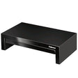 Fellowes 8038101 Designer Suites Monitor Riser, Black, Pack of 1