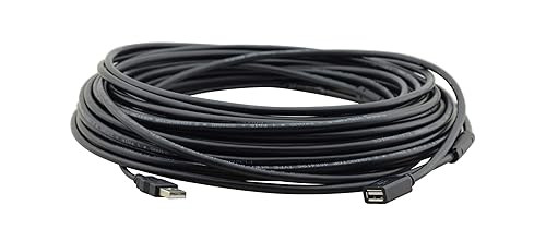 Kramer Electronics CA-UAM/UAF USB 2.0 A (M) to A (F) Active Extension Cable, 65'
