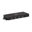 Tripp Lite HDMI Video Switch 4 Computers 4 Monitors, 4 Port 4K@60Hz Video Matrix Splitter with Remote Control, Single Push Button Switch, Headset Audio, TAA Compliant, 3-Year Warranty (B119-4X4-4K)