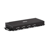 Tripp Lite HDMI Video Switch 4 Computers 4 Monitors, 4 Port 4K@60Hz Video Matrix Splitter with Remote Control, Single Push Button Switch, Headset Audio, TAA Compliant, 3-Year Warranty (B119-4X4-4K)