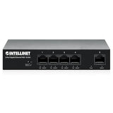 Intellinet 5-Port Gigabit Ethernet Poe+ Switch – 4 Poe+ Ports @40W Budget, up to 30W Per Port - 10Gbps Switching Capacity, Unmanaged, Wall Mountable, Fanless, Durable Metal – 3 Yr Mfg Warranty-561792