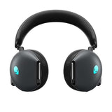 Alienware AW920H Tri-Mode Wireless Gaming Headset - Dolby Atmos Virtual Surround Sound, Active Noise Cancelling, AI-driven Noise-Cancelling microphone, USB-C Wireless Dongle - Dark Side of the Moon