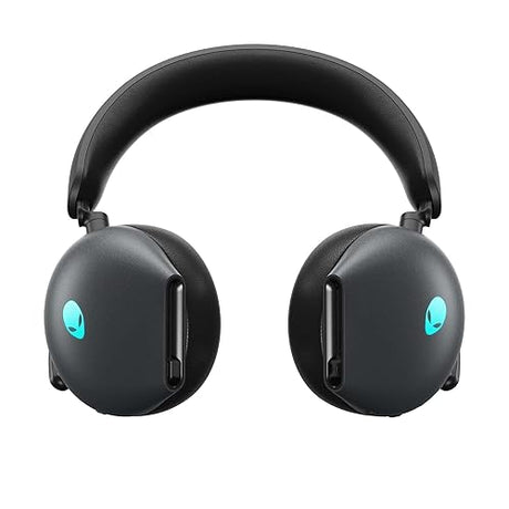 Alienware AW920H Tri-Mode Wireless Gaming Headset - Dolby Atmos Virtual Surround Sound, Active Noise Cancelling, AI-driven Noise-Cancelling microphone, USB-C Wireless Dongle - Dark Side of the Moon