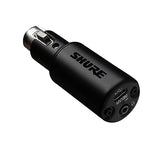 Shure MVX2U XLR-to-USB Interface with Headphone Jack, 60dB Gain, Zero-Latency Monitoring, 48V Phantom Power, ShurePlus App, USB-C Cable AUDIO INTERFACE