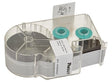 Panduit H000X025H1C P1 Cassette Continuous Heatshrink Tubing Label, Polyolefin, White White 1/8-Inch Diameter