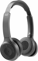 Cisco Headset 730 - Stereo - USB Type A, Mini-phone - Wired/Wireless - Bluetooth - 213.3 ft - 32 Ohm - 20 Hz - 20 kHz - Over-the-head - Binaural - Circumaural - Noise Cancelling, Uni-directional, Nois