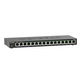 NETGEAR 16-Port Gigabit Ethernet Unmanaged Switch (GS316) - Desktop or Wall Mount, Silent Operation