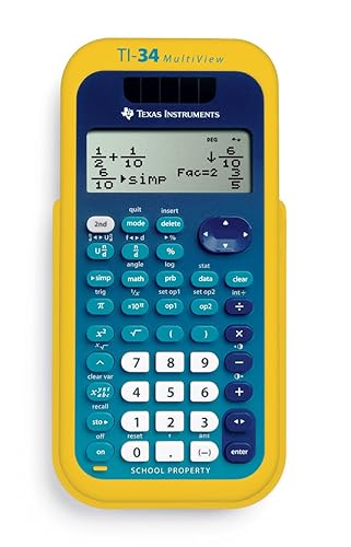 TI-34 Multi View Teacher Kits Blue, White Teacher Pack
