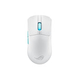 Asus ROG Harpe Ace Aim Lab Edition Wireless Gaming Mouse, 54 g Lightweight, 2.4GHz RF, Bluetooth, 36K DPI Sensor, 5 Buttons, ROG SpeedNova, ROG Omni Receiver, Esports & FPS Gaming, Moonlight White