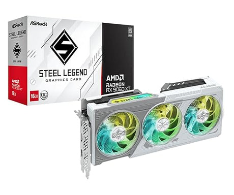 ASRock AMD Radeon™ RX 9060 XT Steel Legend 16GB OC