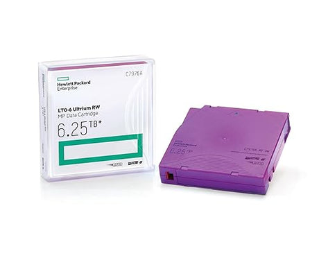 Hewlett-Packard Enterprise Hp C7976A LTO 6 Ultrium (2.5/6.25 TB) MP RW Data Cartridge