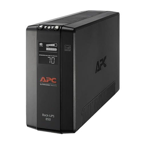 APC Battery Backup Surge Protector, BX850M Backup Battery Power Supply, AVR, Dataline Protection 850VA Battery Backup