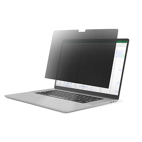 StarTech.com 13.5-inch 3:2 Touch Privacy Screen, Laptop Security Shield, Anti-Glare Blue Light Filter, Flip-Over