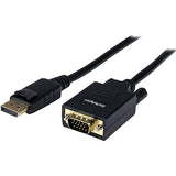 StarTech.com 6-Feet DisplayPort to VGA Cable, M/M (DP2VGAMM6) 6 ft Standard