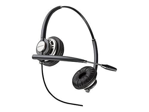 Poly EncorePro 720D - EncorePro 700 Series - Headset - On-Ear - Wired - USB-A - Black - TAA Compliant Black 0 Standard