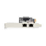 StarTech.com 2-Port Gigabit PCIe Network Adapter Card, PCI Express LAN Card, NIC, 2X Realtek RTL8111H, TAA Compliant