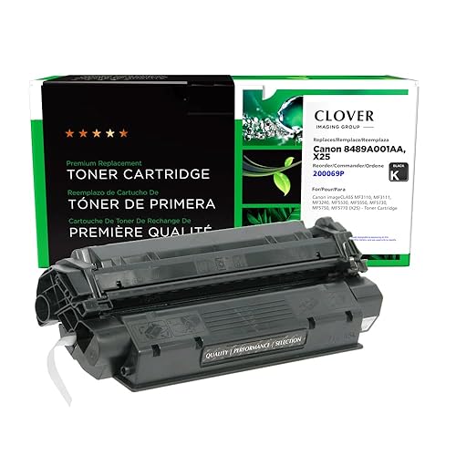 Clover Remanufactured Toner Cartridge for Canon X25 8489A001AA | Black