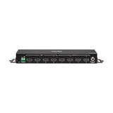 Tripp Lite HDMI Video Switch 4 Computers 4 Monitors, 4 Port 4K@60Hz Video Matrix Splitter with Remote Control, Single Push Button Switch, Headset Audio, TAA Compliant, 3-Year Warranty (B119-4X4-4K)